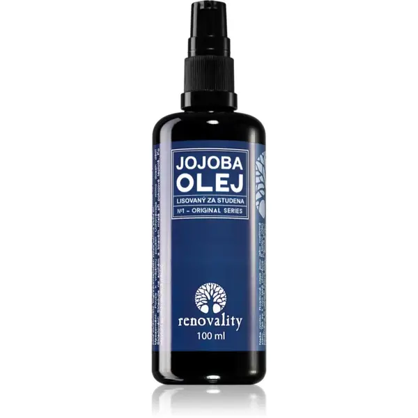 Renovality Original Series Cold-Pressed Jojoba Oil ulei facial pentru tenul uscat 100 ml