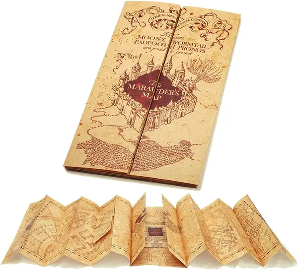 Replica The Noble Collection Movies: Harry Potter - Marauder's Map