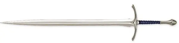 Replica United Cutlery Movies: Lord of the Rings - Glamdring Sword of Gandalf, 121 cm