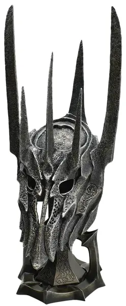 Replică United Cutlery Movies: The Lord of The Rings - Helm of Sauron, 40 cm