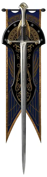 Replică United Cutlery Movies: The Lord of The Rings - Sword of the King Elessar (Museum Collection Edition), 134 cm