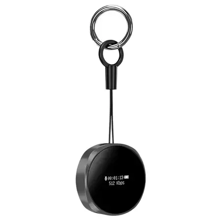 Reportofon digital Kruger&Matz KM0952, 4GB, Activare vocala (Negru)