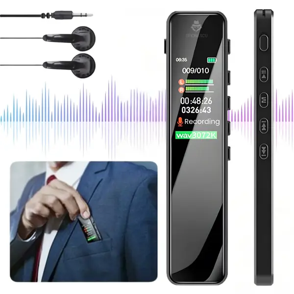 Reportofon profesional cu activare vocala, GL-82, MP3 - 16 GB
