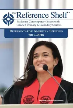 Representative American Speeches, 2017-2018, Paperback/***