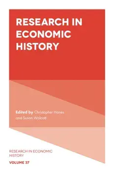 Research in Economic History, Hardback/***