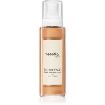 Resibo SUPERSTAR. Body Balm Summer Gold Crema matifianta pentru corp