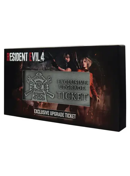 Resident Evil 4 Metal Exclusive Upgrade Ticket