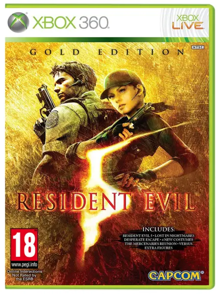 Resident Evil 5 Gold Edition PlayStation 4|Nintendo Switch|Xbox 360|PC|Xbox One|PlayStation 3