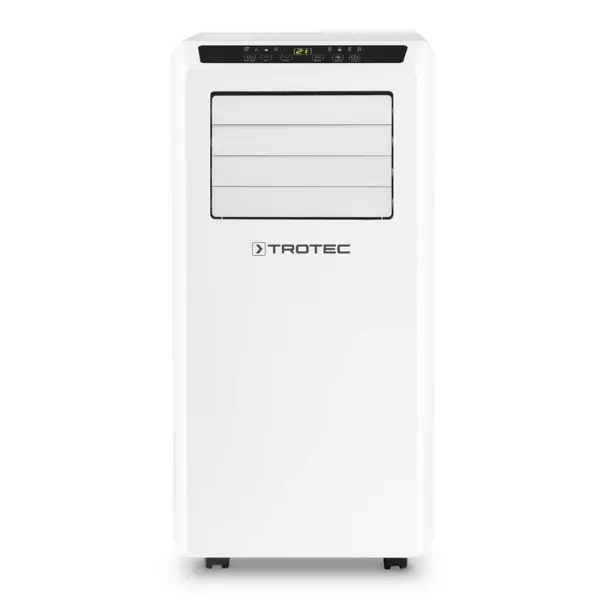 Resigilat - Aer conditionat portabil Trotec PAC 2010 SH, Capacitate 7.000 Btu, Functie incalzire, Telecomanda, Display, Timer