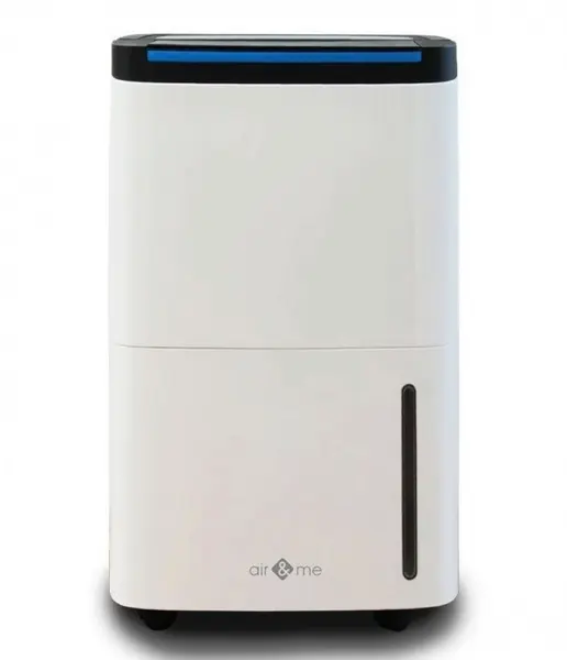 Resigilat - Dezumidificator Air and Me Rohan cu Wi-Fi, control prin aplicatie, capacitate 50 L/zi, Debit 360 mc/h, Timer, Higros