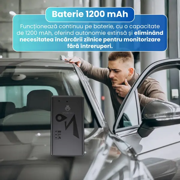 RESIGILAT - Localizeaza-ti masina oricand – GPS tracker auto Q8 cu 4G, magnet, antifurt, stand-by 5 zile, aplicatie gratuita