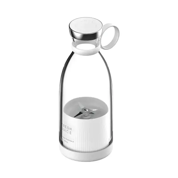 RESIGILAT - Mini Blender portabil - Smoothie & Shake, incarcare usb 6 Lame otel Inoxidabil, 380 ml