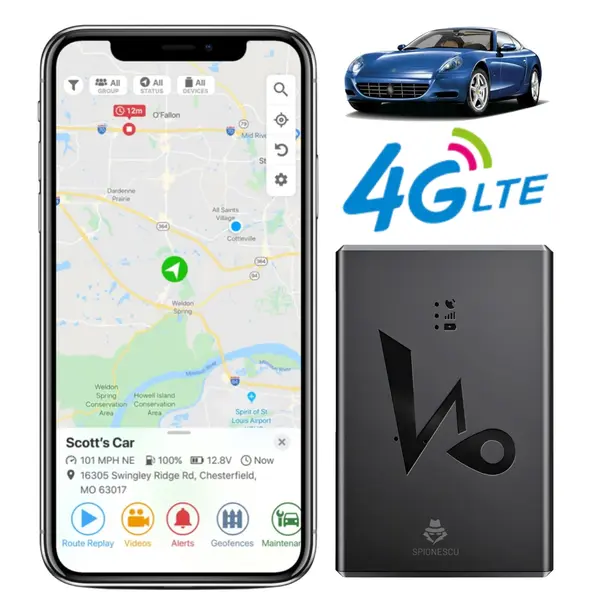 RESIGILAT - Mini Tracker GPS 4G, Q10, monitorizare in timp real, fixare magnetica, baterie 6000 mAh, standby pana la 15 zile, rezistent la apa IP67, negru