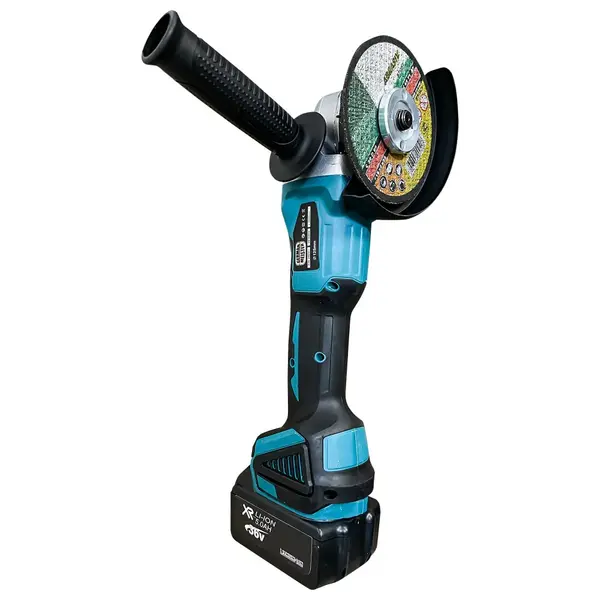 RESIGILAT - Polizor unghiular, Flex Profesional fara fir, cu 2 acumulatori 48V, trusa