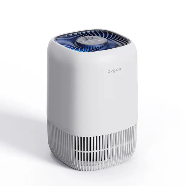 - Resigilat! Purificator de aer Evoair Nuvia, Filtru 3 in 1 True HEPA, Carbon Activ, 3 viteze, Mod Noapte, Aromaterapie, Lumină Ambientală, Timer, Indicator Murdărie Filtru, Alb, Filtru Sigilat