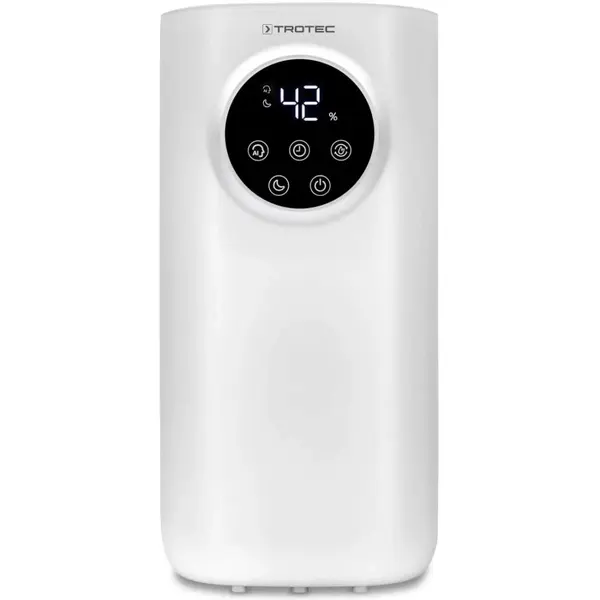 Resigilat - Umidificator cu ultrasunete TROTEC B7E, Lampa UV, Difuzor de aroma, Filtru carbon activ, Capacitate umidificare: 300