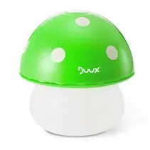 Resigilat! Umidificator Duux Mushroom Verde, Rata umidificare 220 ml/ora, Consum 20W/h, Debit aer 30 mc/h, Veioza
