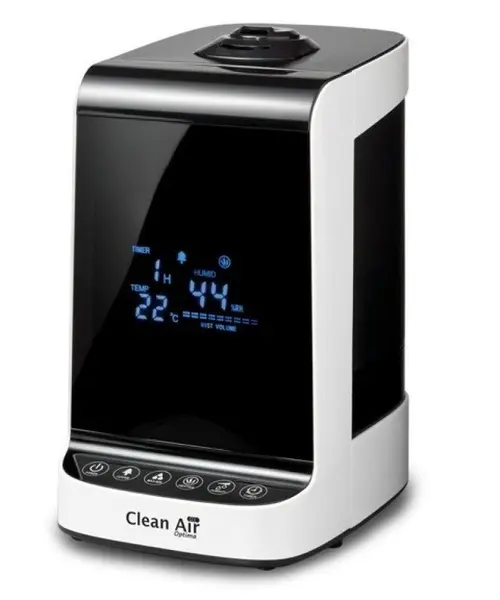 Resigilat! Umidificator si purificator Clean Air Optima CA605, Ionizare, Display, Timer, Telecomanda, Rata umidificare 480ml/ora