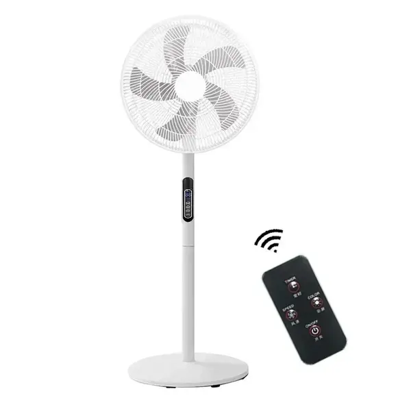 RESIGILAT - Ventilator digital cu telecomanda si timmer 1120 mm, oscilatie 90°, afisaj LED, 16 inch