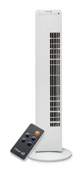 Resigilat - Ventilator Turn cu ionizare Clean Air Optima CA405, Debit 520 m3 / h, Consum 40 - 65 W/h, Control digital, Timer, Te