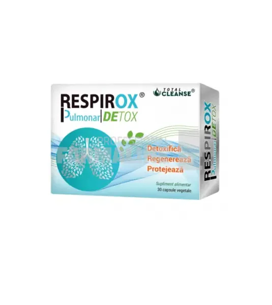 Respirox Pulmonar Detox Total Cleanse 30 capsule
