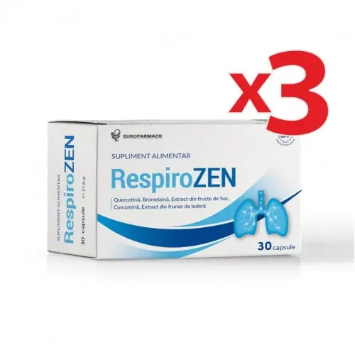 RespiroZEN x30 capsule (pachet 3 cutii) Zephyr Labs
