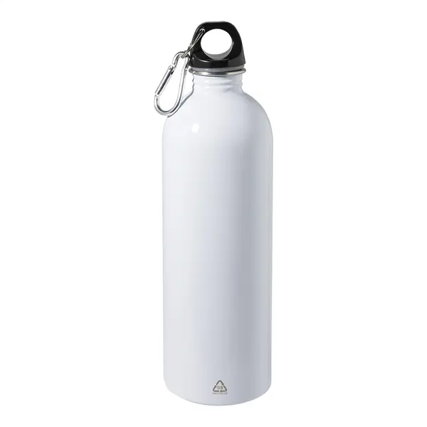 Ressuto XL sticlă din oțel inoxidabil reciclat - alb