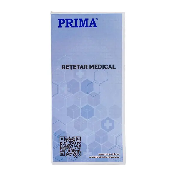 Retetar prescriptii medicale PRIMA, pentru cabinete medicale, A6, 100 file