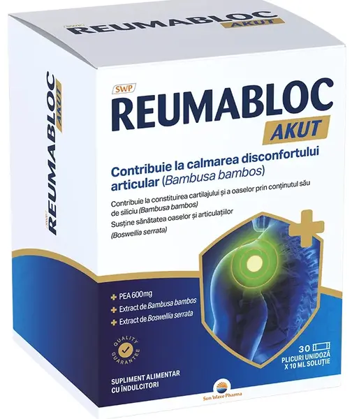 Reumabloc Akut, 30 pliculețe, Sun Wave Pharma
