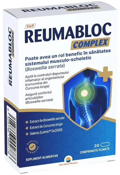Reumabloc Complex, 30 tablete, Sun Wave Pharma