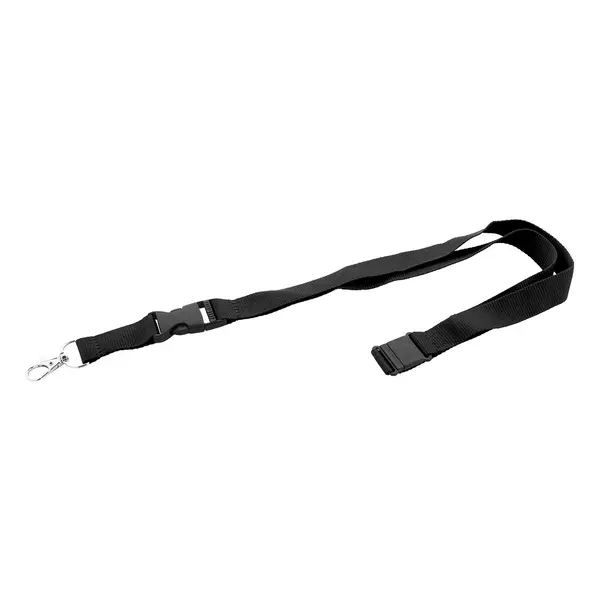Revent Plus lanyard, RPET - negru