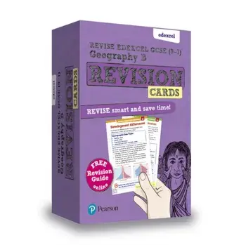 Revise Edexcel GCSE (9-1) Geography B Revision Cards. with free online Revision Guides/***
