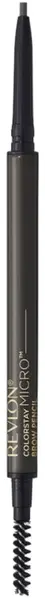 Revlon Colorstay Creion automat pentru sprâncene Micro, Soft Black, No 457