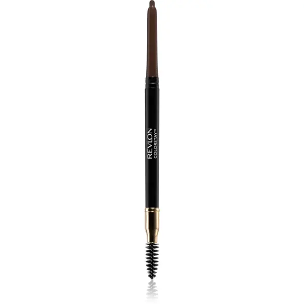 Revlon Cosmetics ColorStay™ creion dermatograf cu două capete pentru sprâncene cu pensula culoare 220 Dark Brown 0,35 g