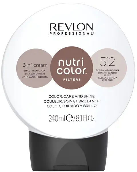 Revlon Professional Nutri Color Filters Mască pentru colorarea părului Toning Filters, 512, 240 ml