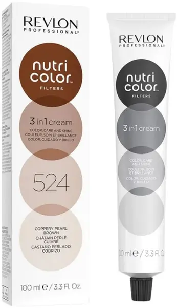 Revlon Professional Nutri Color Filters Mască pentru colorarea părului Toning Filters, 524, 100 ml