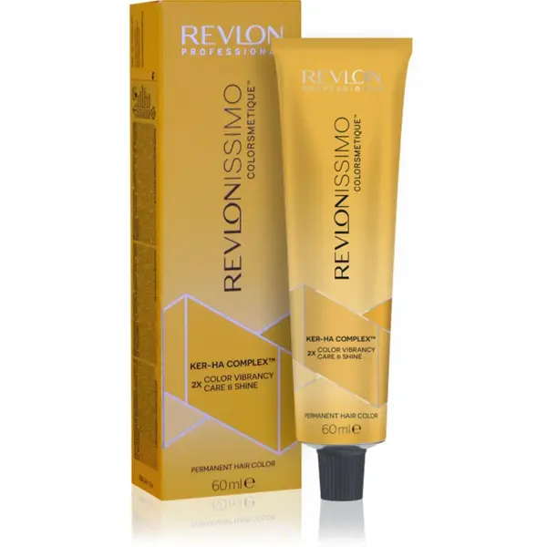 Revlon Professional Revlonissimo Colorsmetique Golden Shades Culoare permanenta pentru par pentru nuante calde de blond 8.34 60 ml
