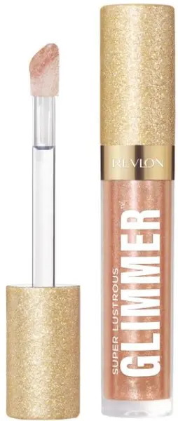 Revlon Super Lustrous Luciu de buze Glimmer Gloss, 04 Happy Hour, 3.8 ml
