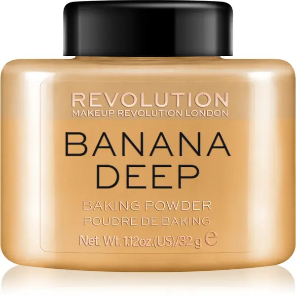Revolution Baking Powder pudra culoare Banana Deep 32 g