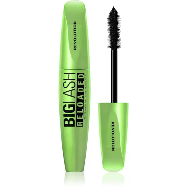 Revolution Big Lash Reloaded rimel pentru volum, foarte negru culoare Ultra Black 8 ml