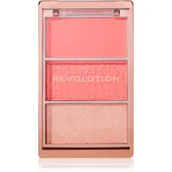 Revolution Blush Icon Palette paleta fard de obraz