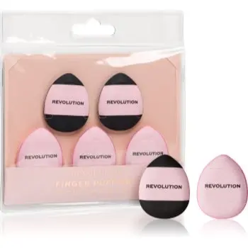 Revolution Finger Puff Set puf pentru pudra