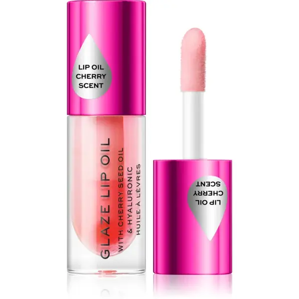 Revolution Glaze ulei pentru buze culoare Glam Pink 4.6 ml