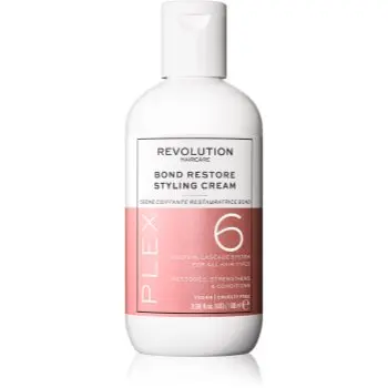 Revolution Haircare Plex No.6 Bond Restore Styling Cream Aplicarea jeturilor de refacere pentru ingrijire pentru par deteriorat