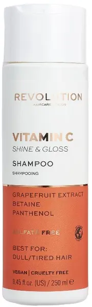Revolution Haircare Vitamin C Șampon pentru strălucire, 250 ml
