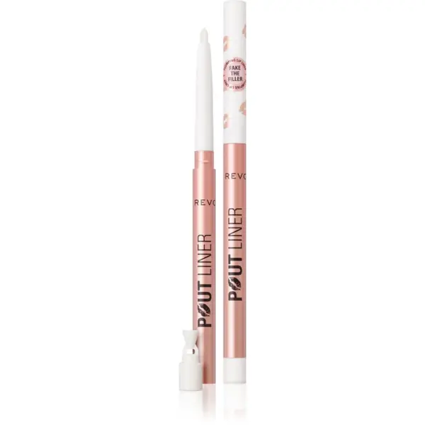 Revolution Pout Liner creion contur pentru buze pentru volum maxim culoare Glaze Clear 0.2 g