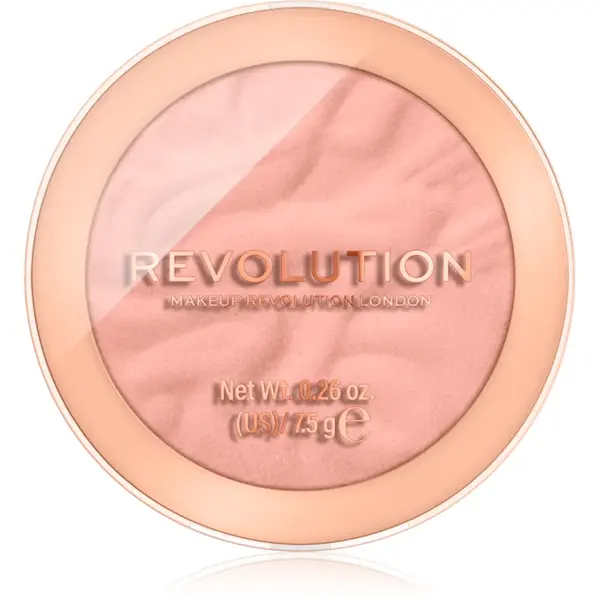 Revolution Reloaded Blush rezistent culoare Peaches & Cream 7.5 g