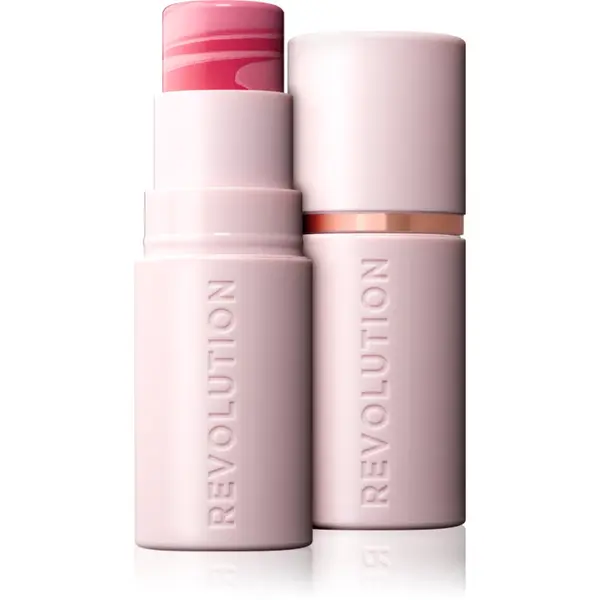 Revolution Skin Silk Blush Stick blush cremos stick culoare Light Pink Marble 4.5 g
