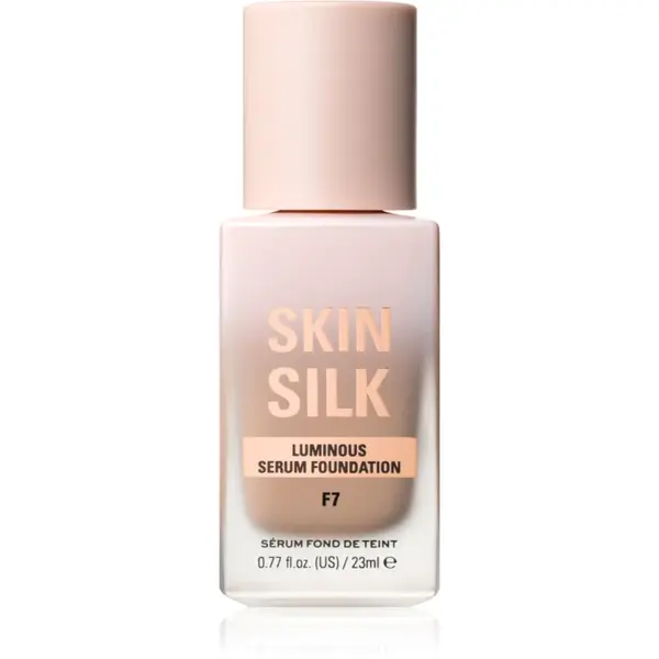 Revolution Skin Silk Serum Foundation Machiaj usor cu efect de luminozitate culoare F7 23 ml