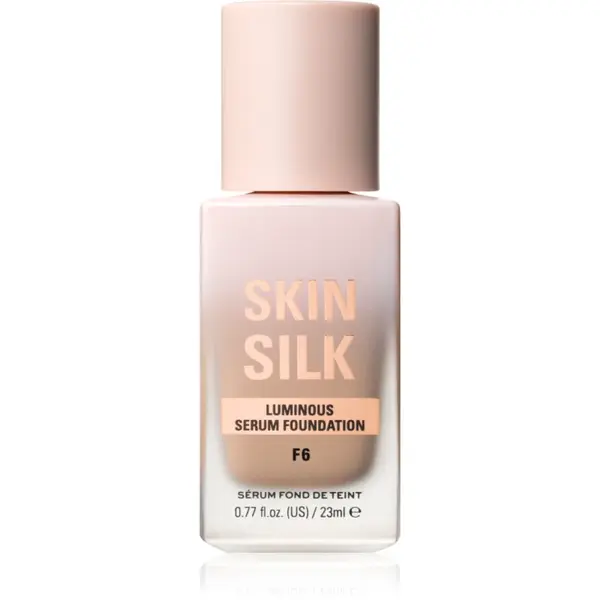 Revolution Skin Silk Serum Foundation Machiaj usor cu efect de luminozitate culoare F6 23 ml